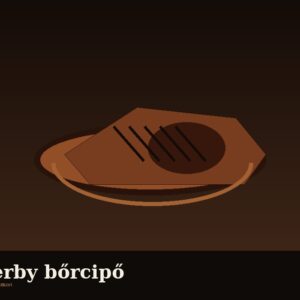 Derby bőrcipő